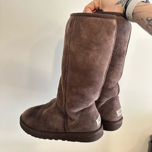 UGG Women’s Classic Tall II Brown Boots Size 10